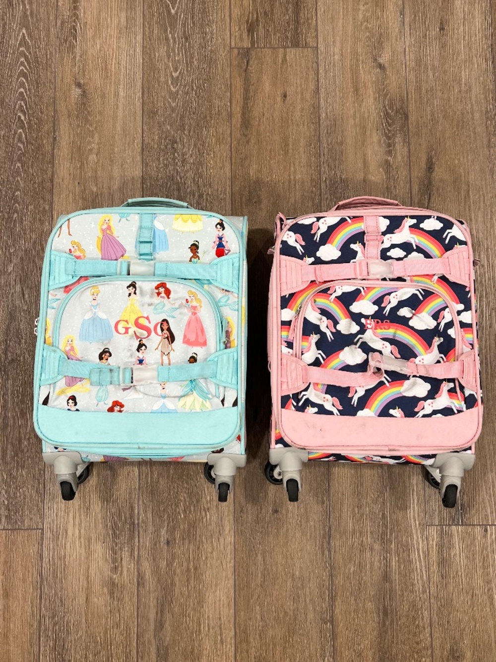 Pottery Barn Kids "Mackenzie" Suitcase Luggage (Set of 2)